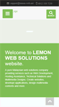 Mobile Screenshot of lemon-web.net