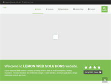 Tablet Screenshot of lemon-web.net